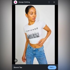 Women’s Garage Crop Stormi Tee